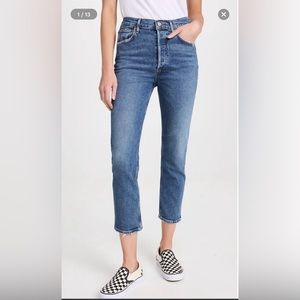 AGOLDE Riley Crop Jean